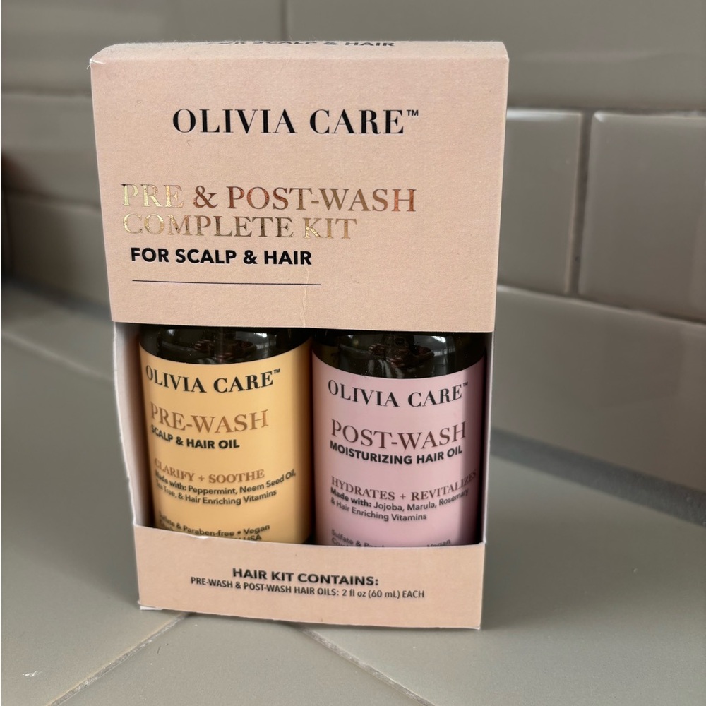 Olivia Care complete hair kit